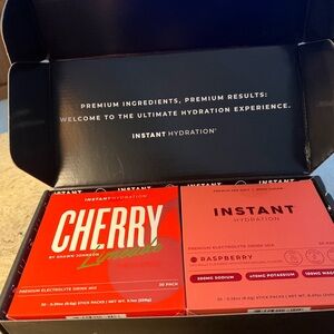 Instant Hydration Cherry and Raspberry Drink Mix